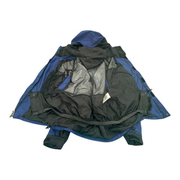 Mountain Hardwear Conduit Jacket Men's S Blue Black Waterproof Hooded Shell - Picture 8 of 16